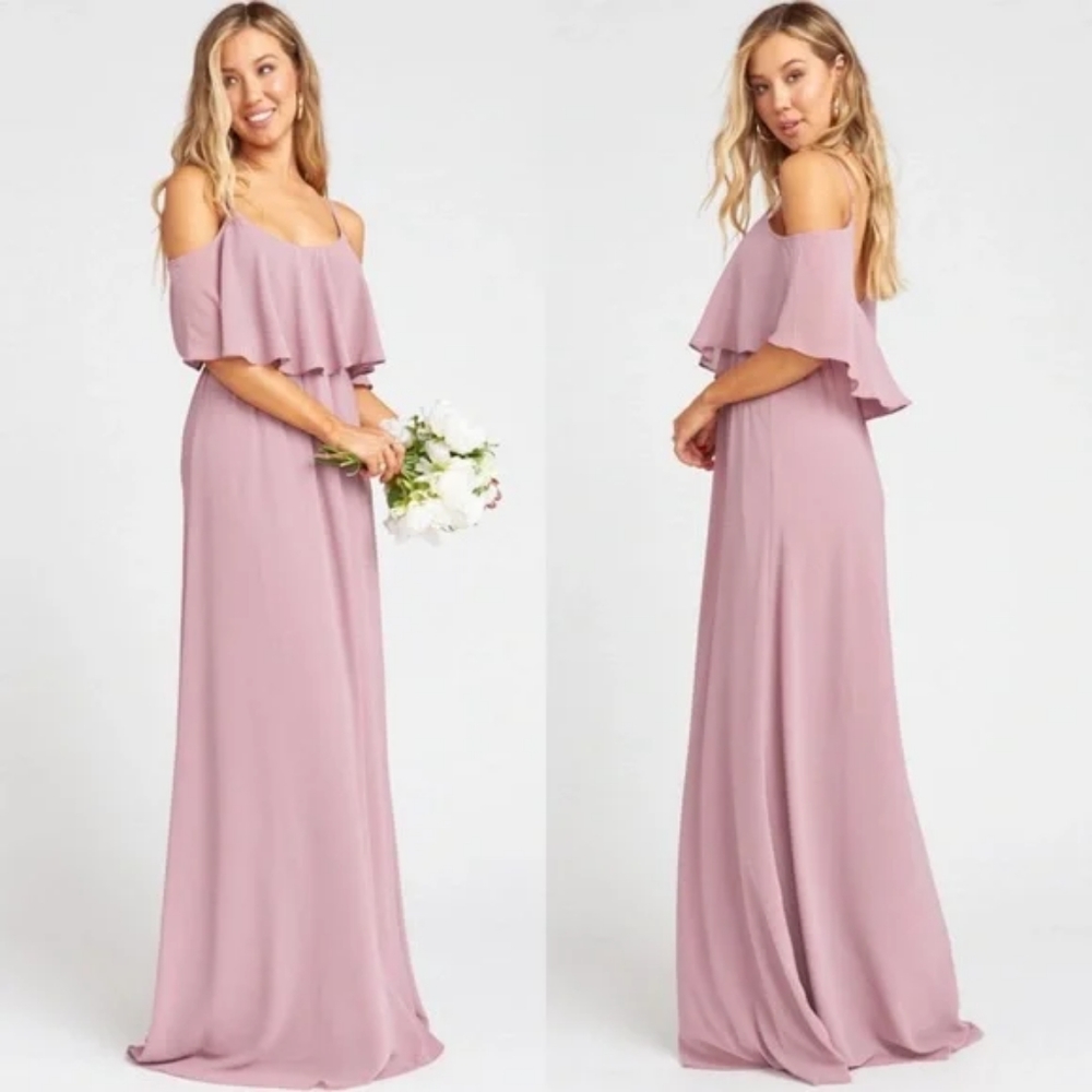 Show Me Your Mumu Caitlin Ruffle Maxi XXS